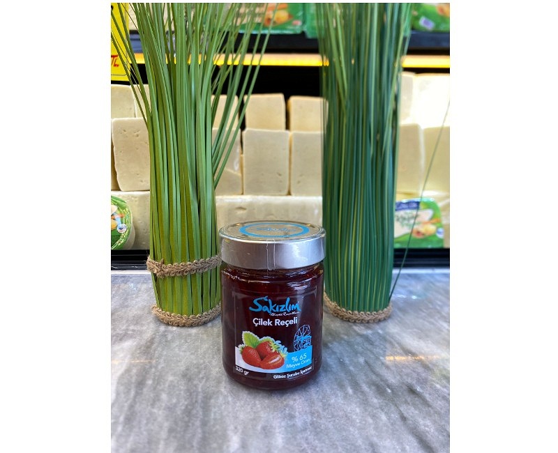 Sakızlım Çilek Reçeli 320 Gr.