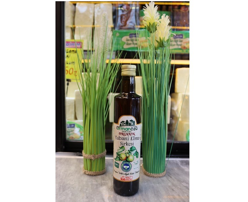 Ormanözü Organik Yabani Elma Sirkesi 500 Ml.