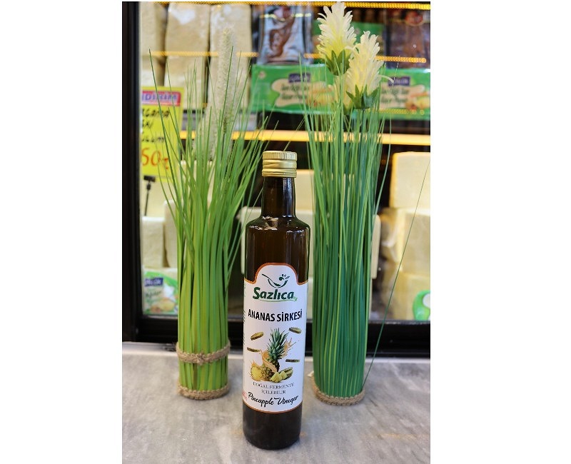 Sazlıca Ananas Sirkesi 500 Ml.