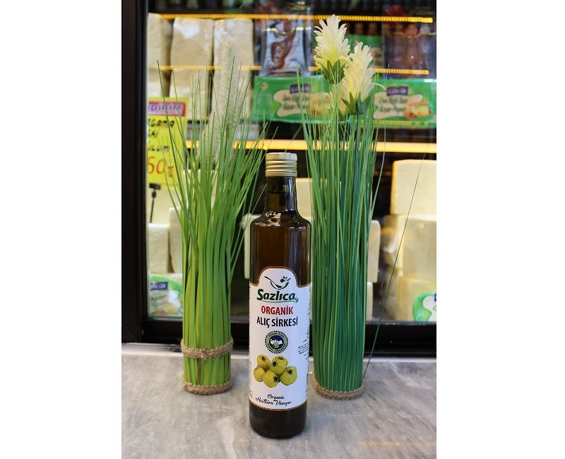 Sazlıca Organik Alıç Sirkesi 500 Ml.